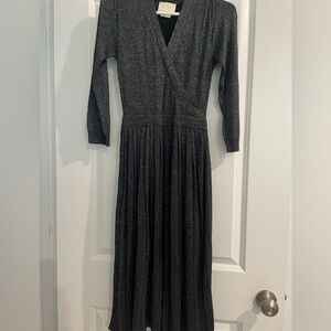 Kate spade metallic knit dress Size XS